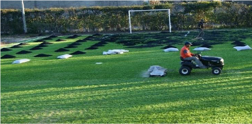 Canchas de césped sintético