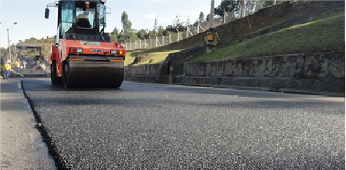 Asfalto en carreteras